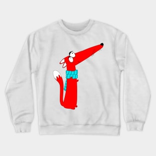 Red Fox Crewneck Sweatshirt